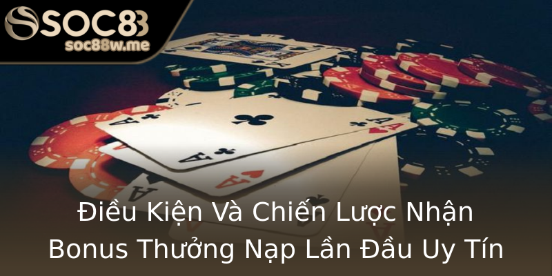 Điều Kiện Và Chiến Lược Nhận Bonus Thưởng Nạp Lần Đầu Uy Tín Điều Kiện Và Chiến Lược Nhận Bonus Thưởng Nạp Lần Đầu Uy Tín
