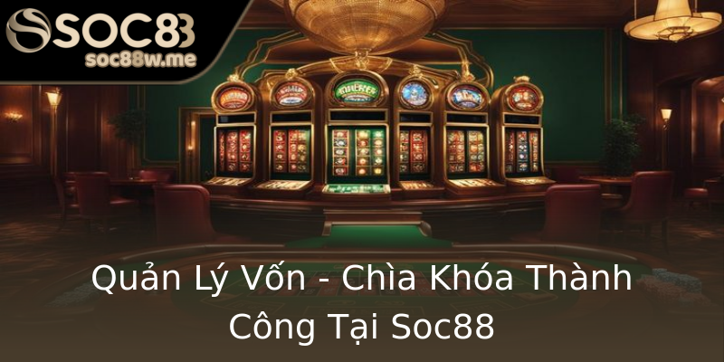 Quản Lý Vốn - Chìa Khóa Thành Công Tại Soc88 Quản Lý Vốn - Chìa Khóa Thành Công Tại Soc88