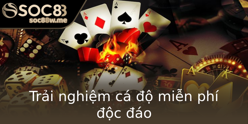 Trải nghiệm cá độ miễn phí độc đáo Trải nghiệm cá độ miễn phí độc đáo
